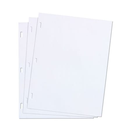 Plain Ledger Paper, 11x8-1/2in, 100PK